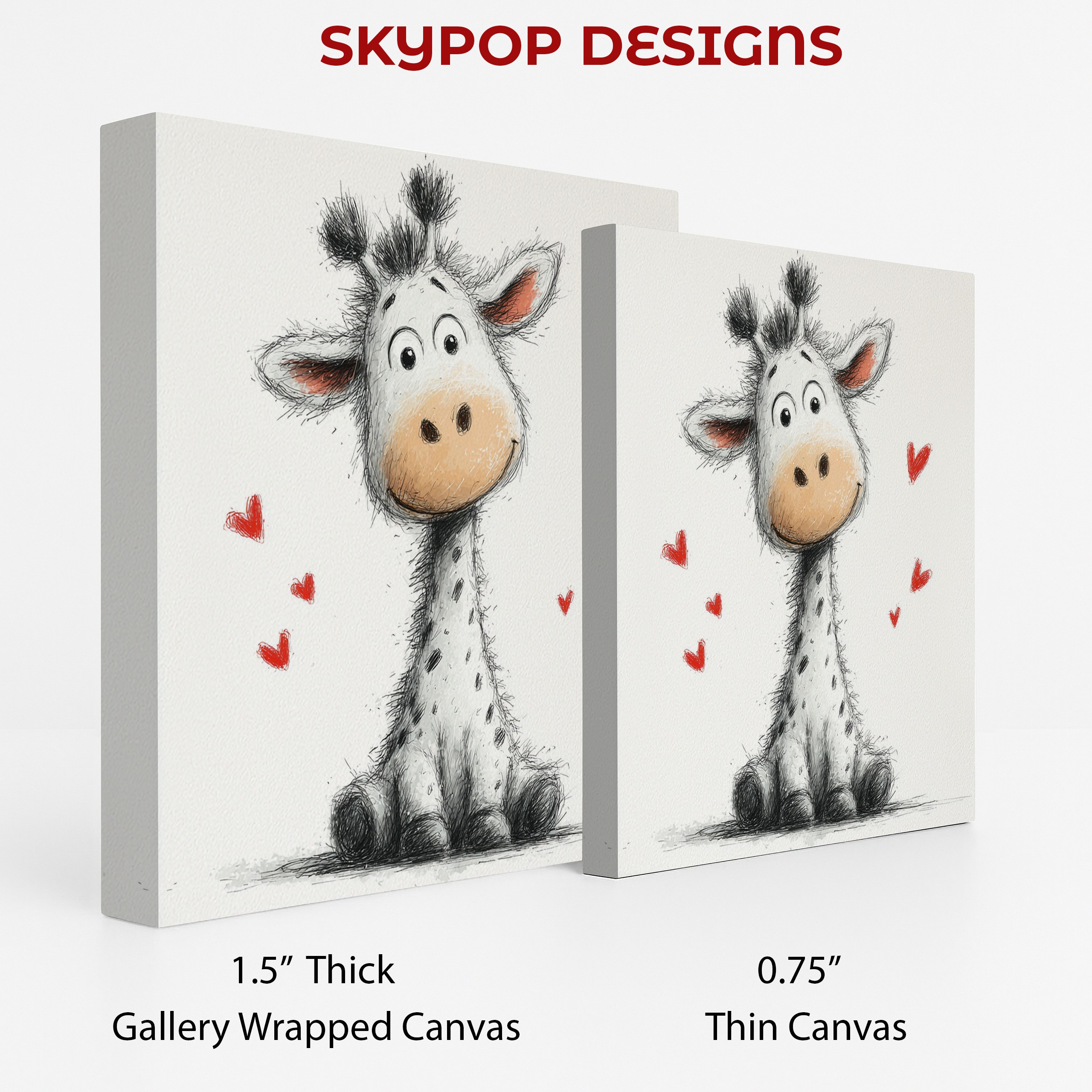 2.jpg Giraffe Love Art