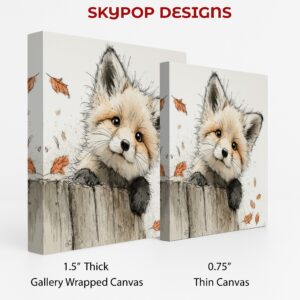 Fox Autumn Art