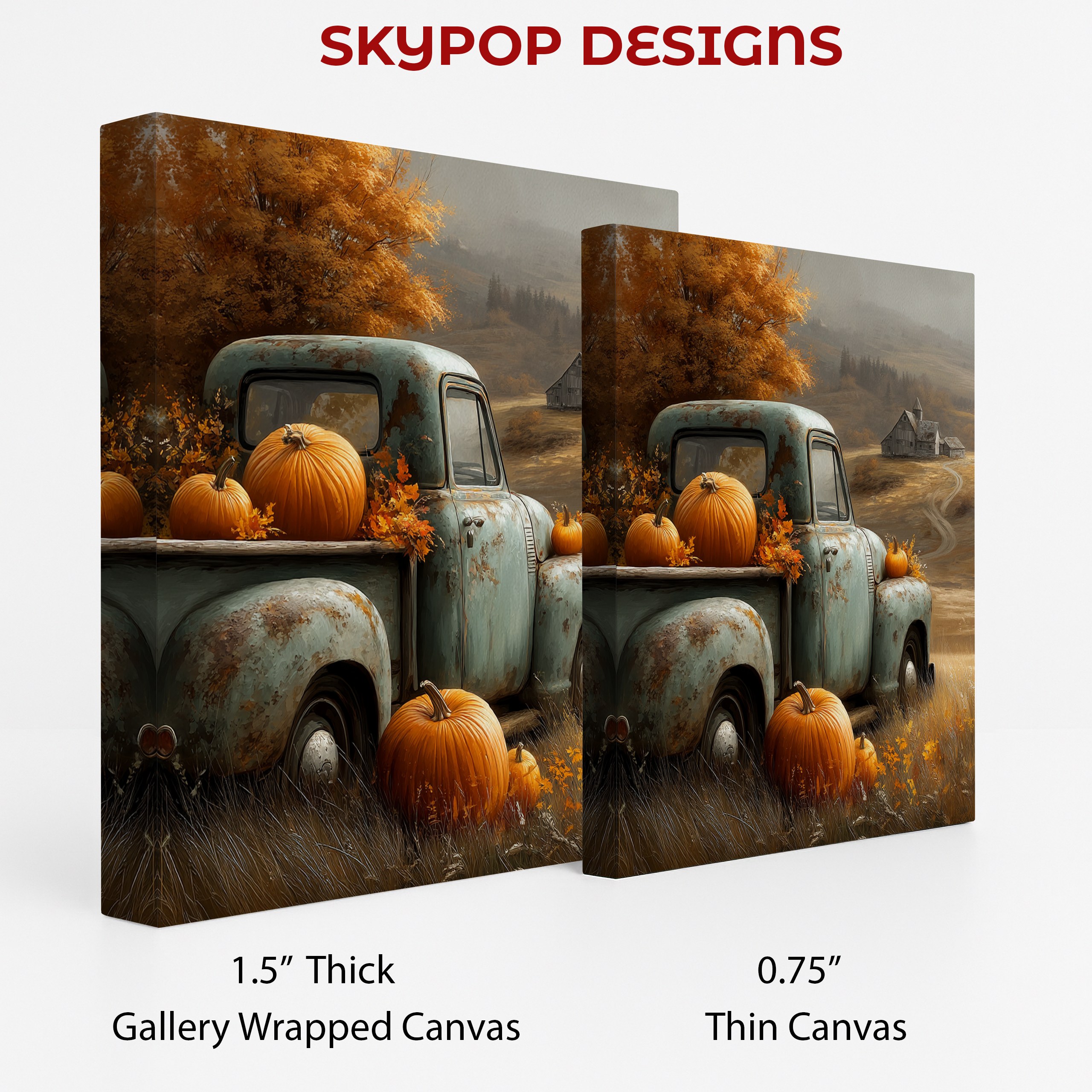 2.jpg Autumn Pumpkin Truck Art
