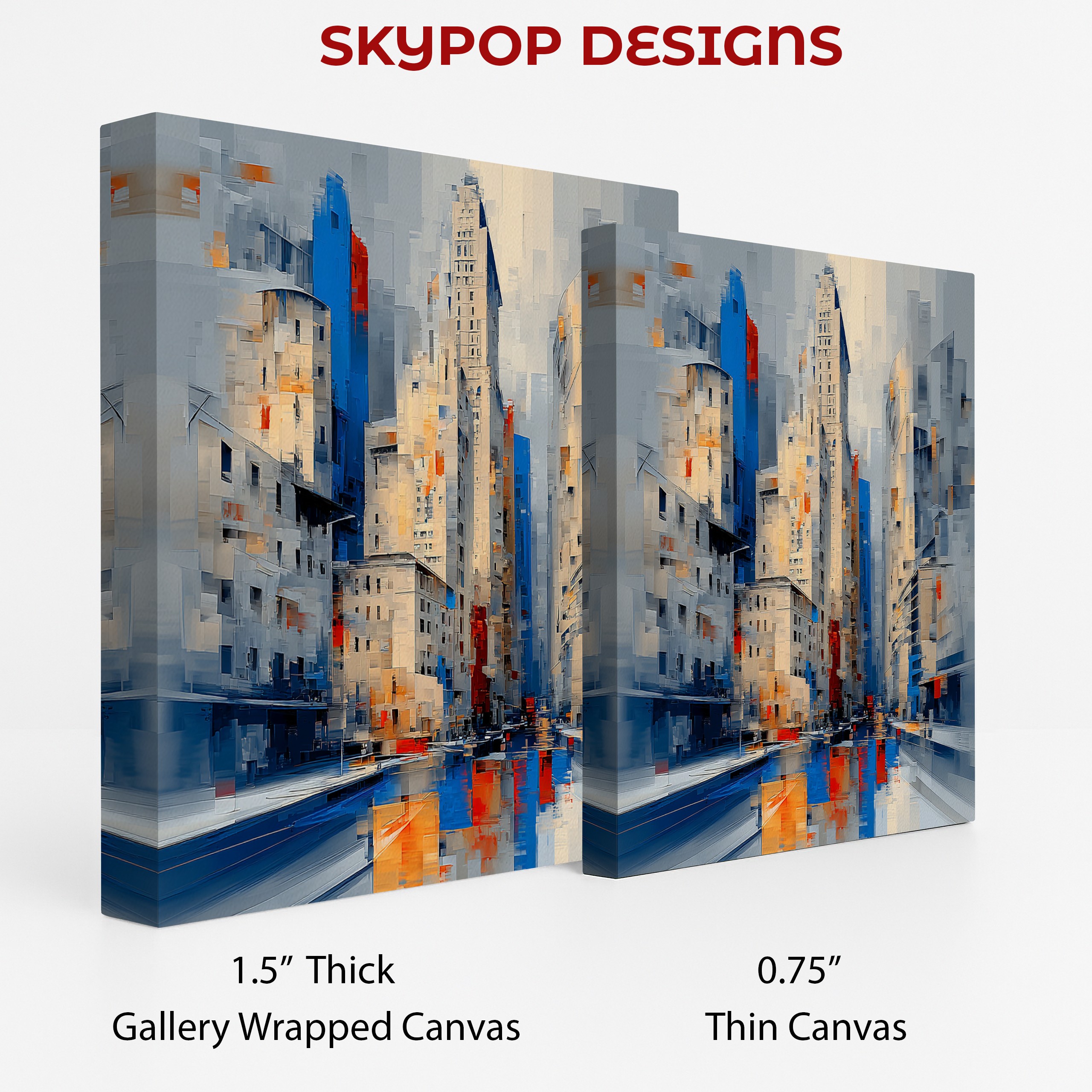 2.jpg Urban Skyline Reflection Art