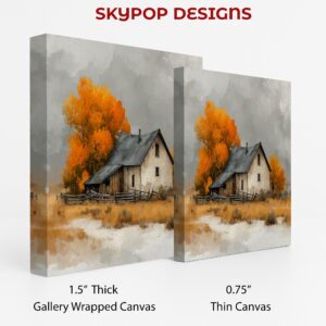 Autumn Barn Art