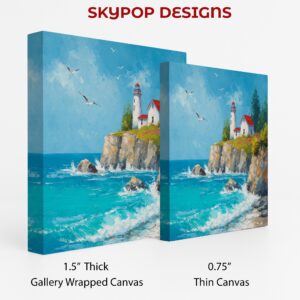 Seagull Lighthouse Art