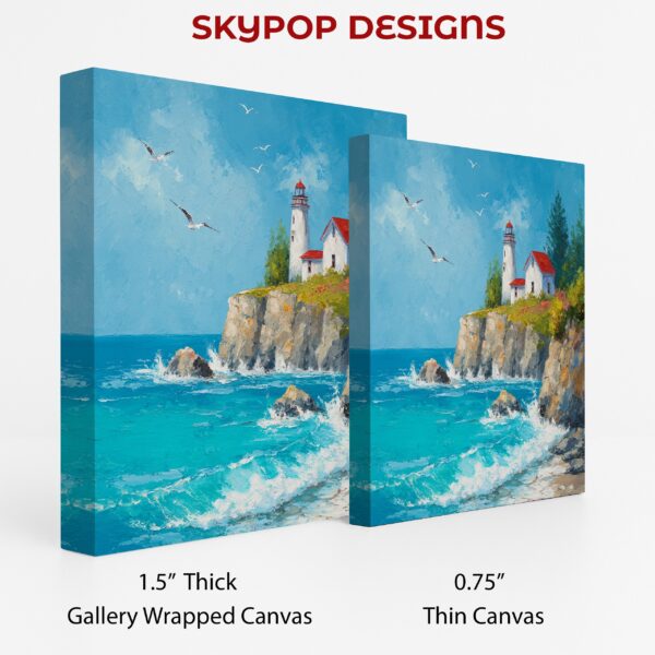 Seagull Lighthouse Art