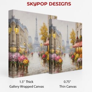 Paris Street Cafe Art