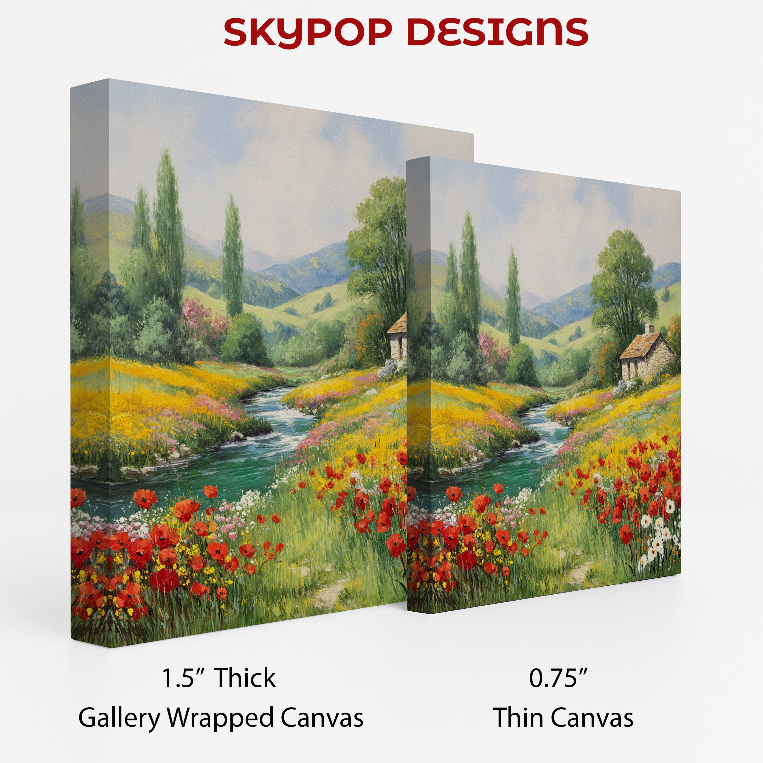 2.jpg Countryside Stream Art