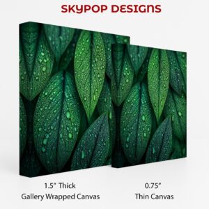 Dewy Leaf Art