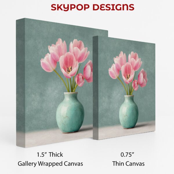 Pink Tulips Art