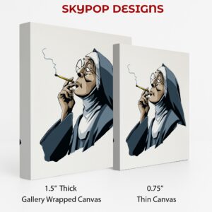 Smoking Nun Art