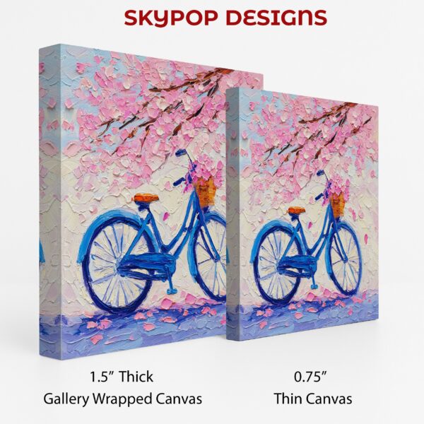 Cherry Blossom Bicycle Art