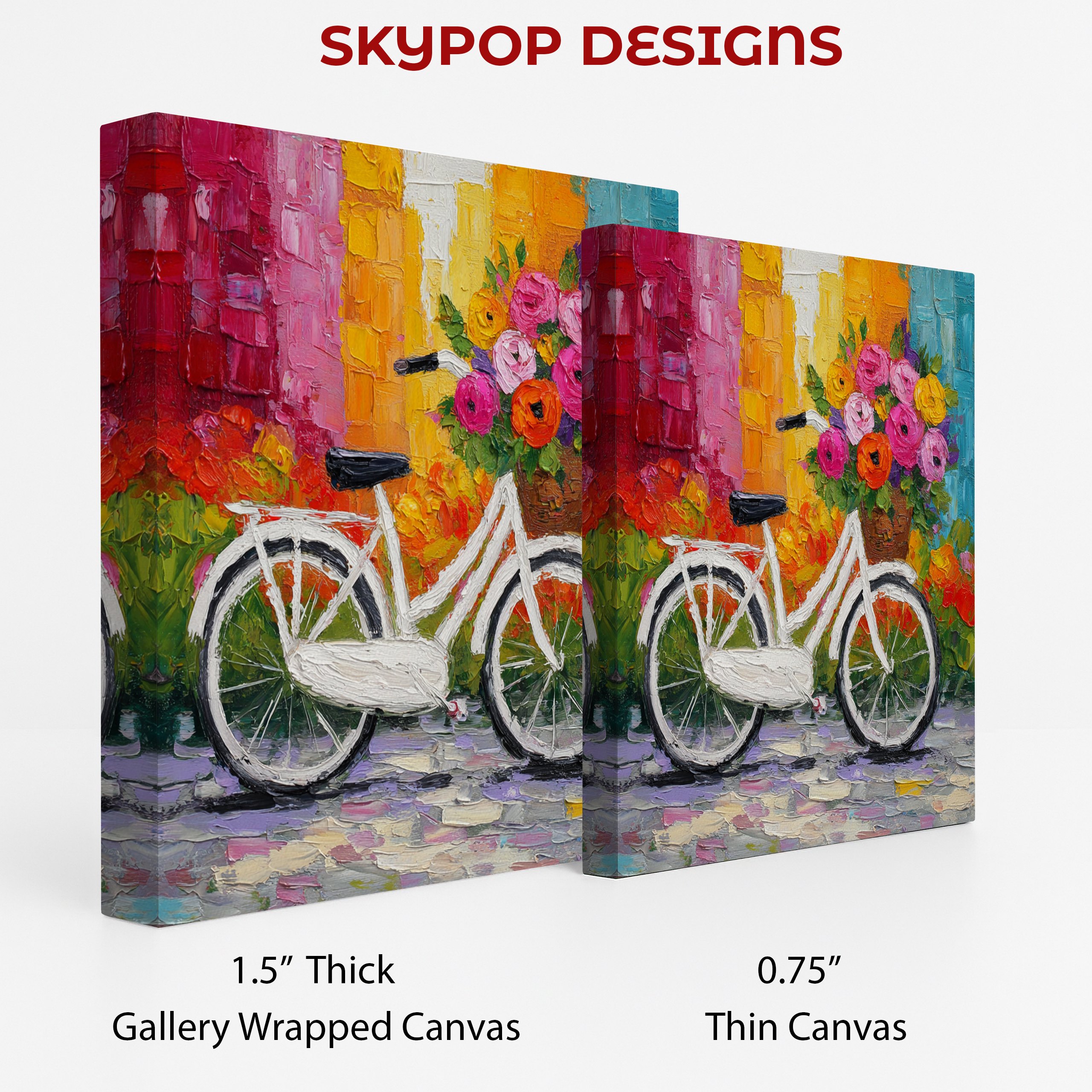 2.jpg Bicycle Flower Basket Art