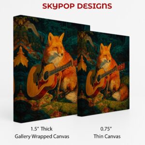 Fox Guitar Art