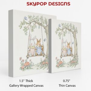 Bunny Friends Swing Art