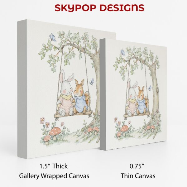 Bunny Friends Swing Art