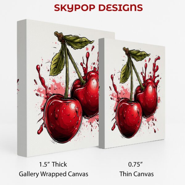 Cherry Splash Art