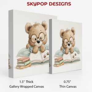 Bear Reading Art