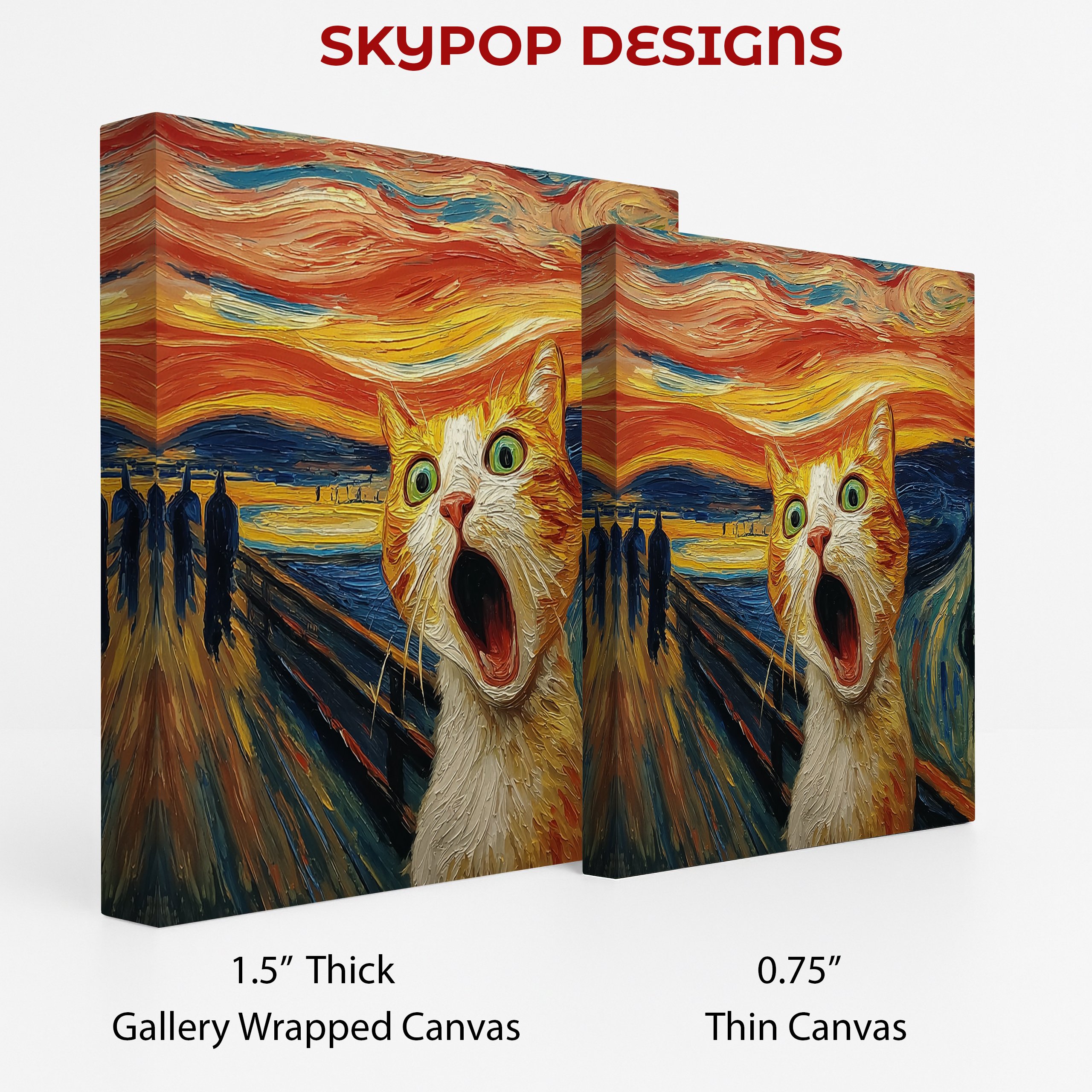 2.jpg Screaming Cat Art