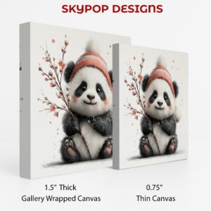 Panda Winter Hat Art