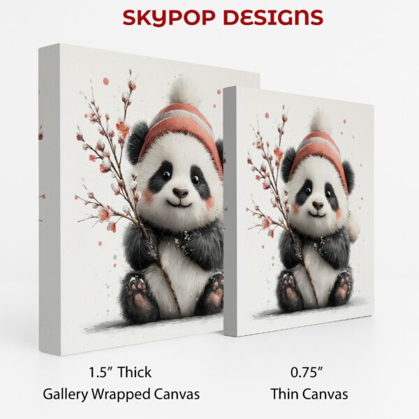 Panda Winter Hat Art