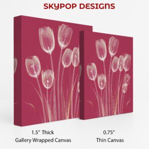 Ethereal Tulip Art