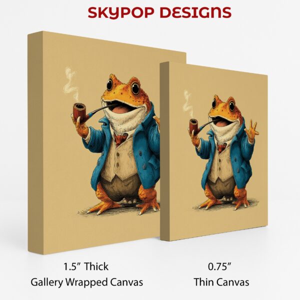 Gentleman Frog Art