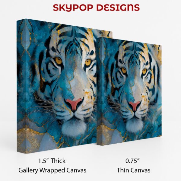 Blue Tiger Art
