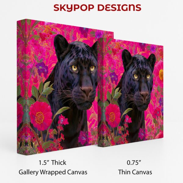 Floral Panther Art