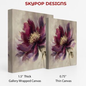 Luxurious Purple Bloom Art