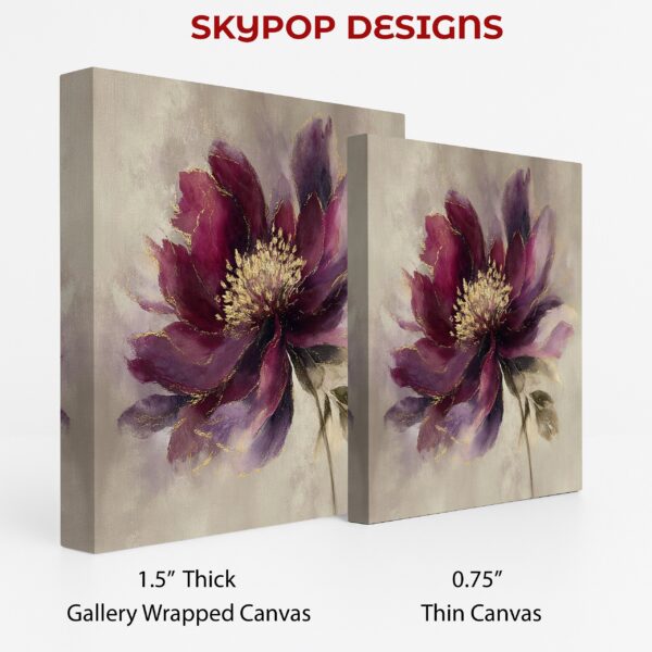 Luxurious Purple Bloom Art