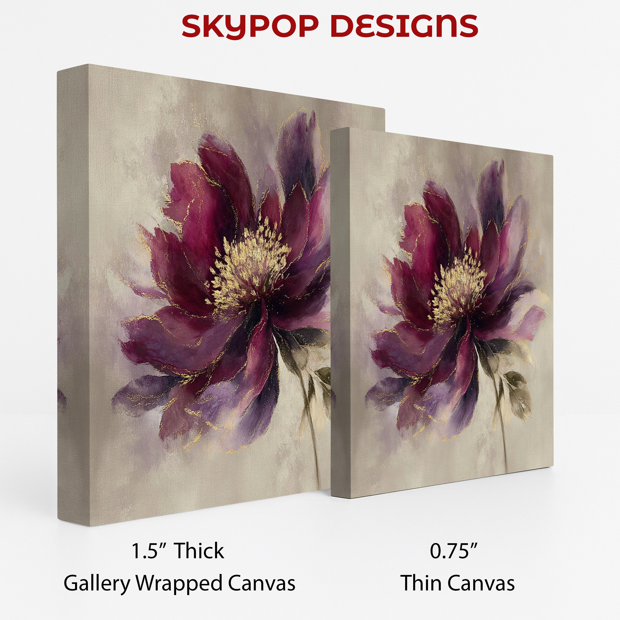 2.jpg Luxurious Purple Bloom Art