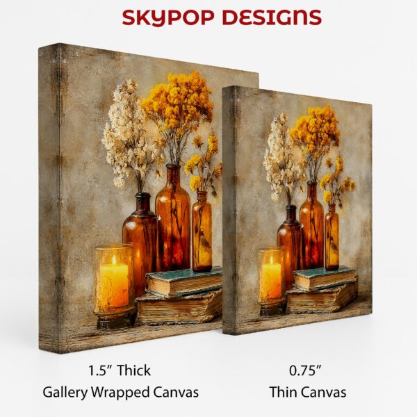 Amber Bottles Art