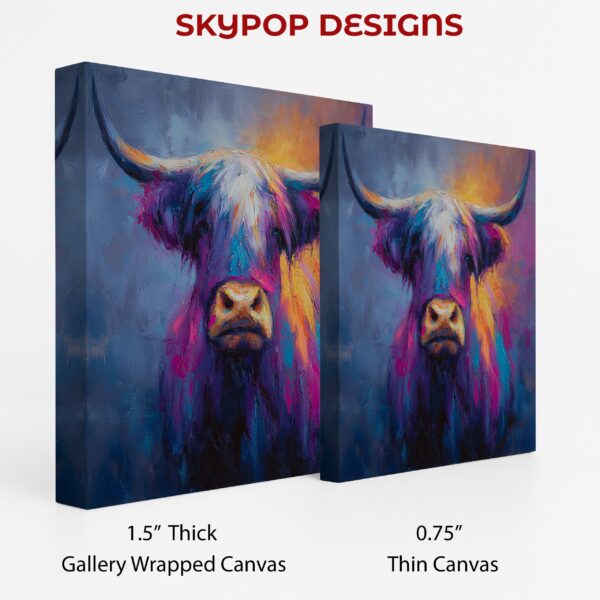 Highland Cow Art