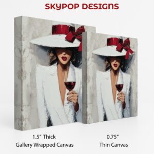 Elegant Wine Tasting Art