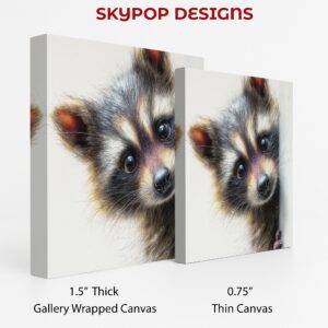 Curious Raccoon Art