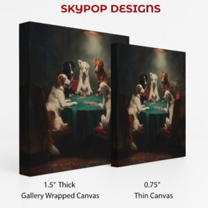 Dogs Playing Poker Art