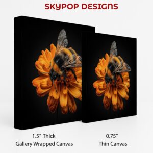 Bee Flower Art