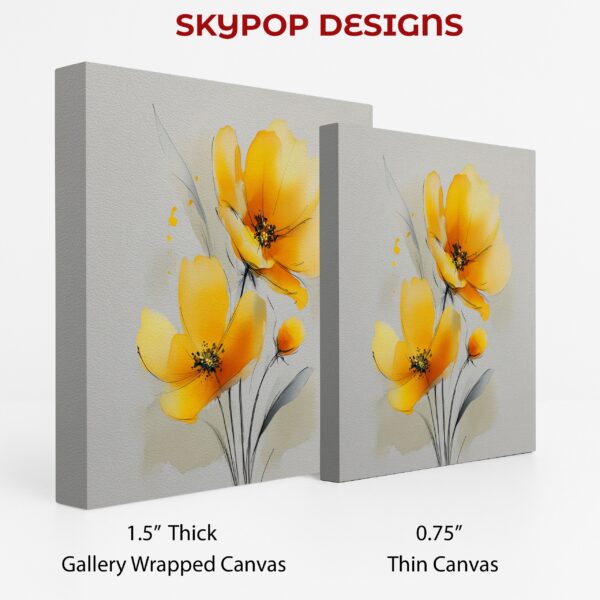 Yellow Poppy Art