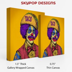 Taco Clown Art