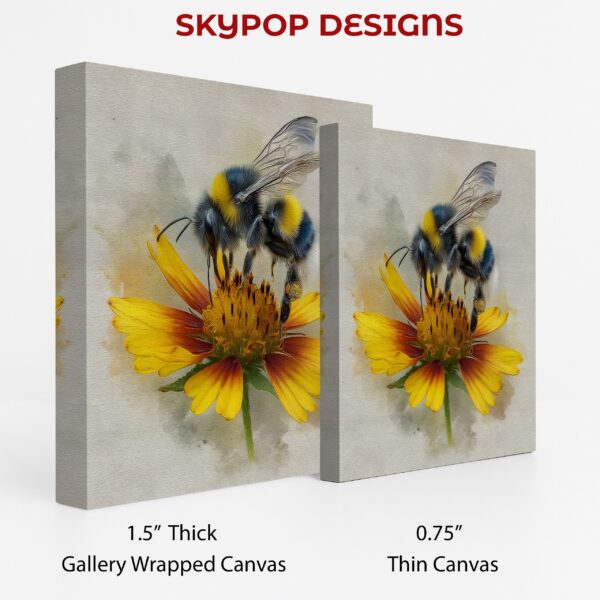 Bee Flower Art