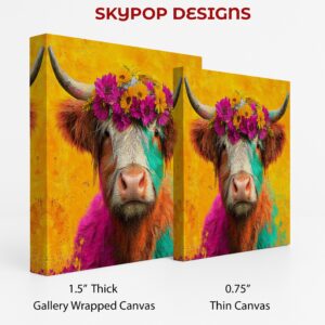 Highland Cow Art