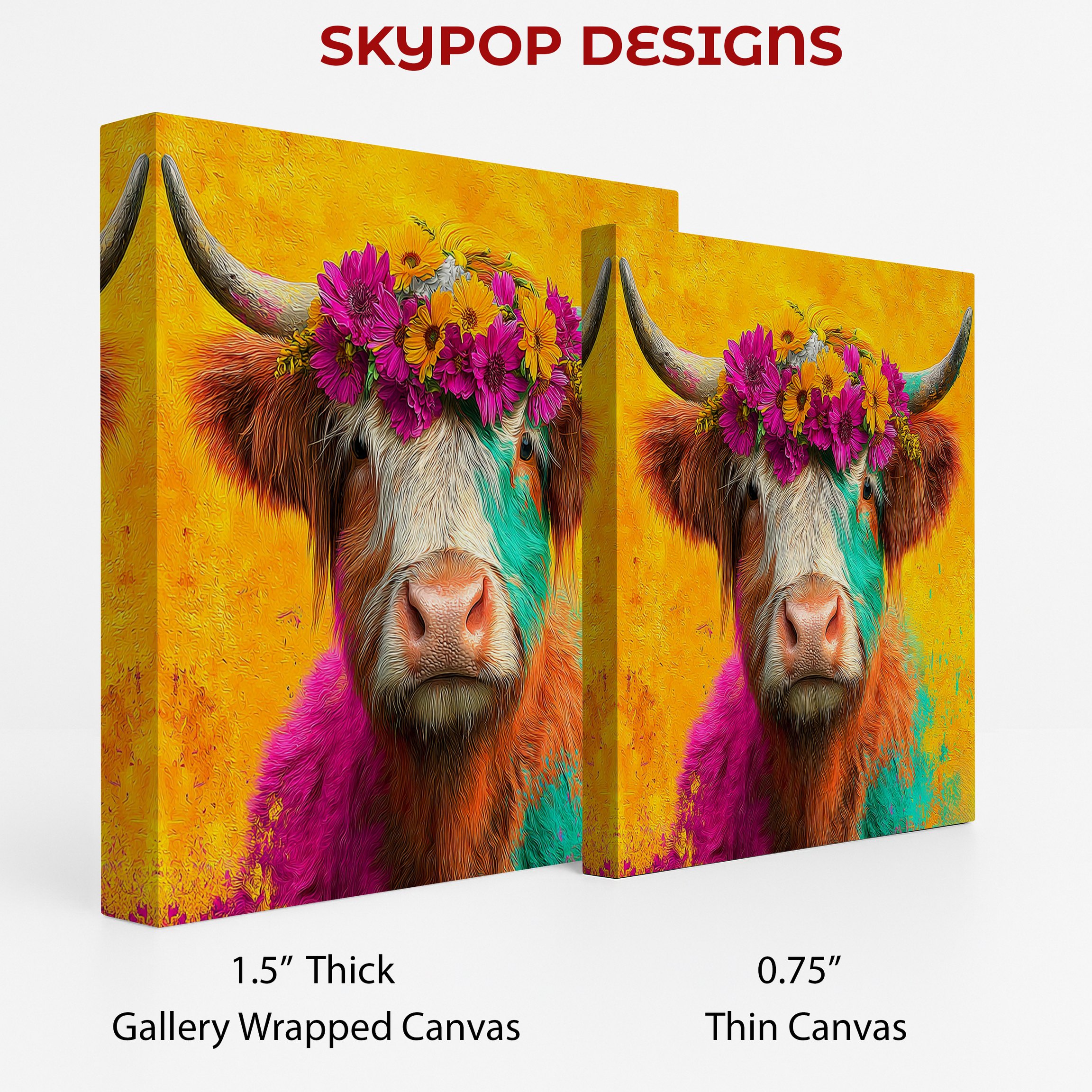 2.jpg Highland Cow Art