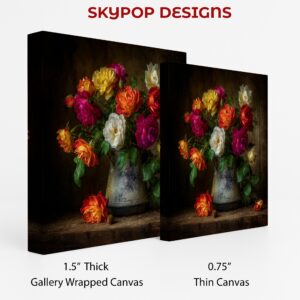 Vibrant Rose Bouquet Art