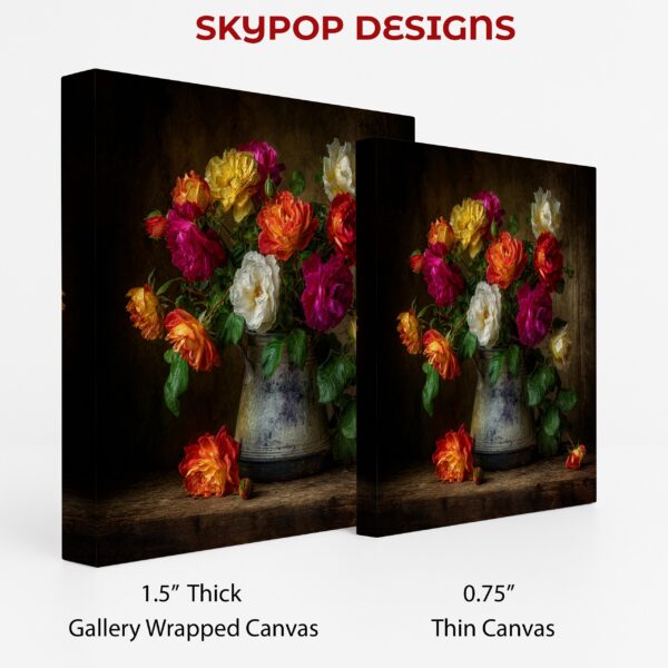 Vibrant Rose Bouquet Art