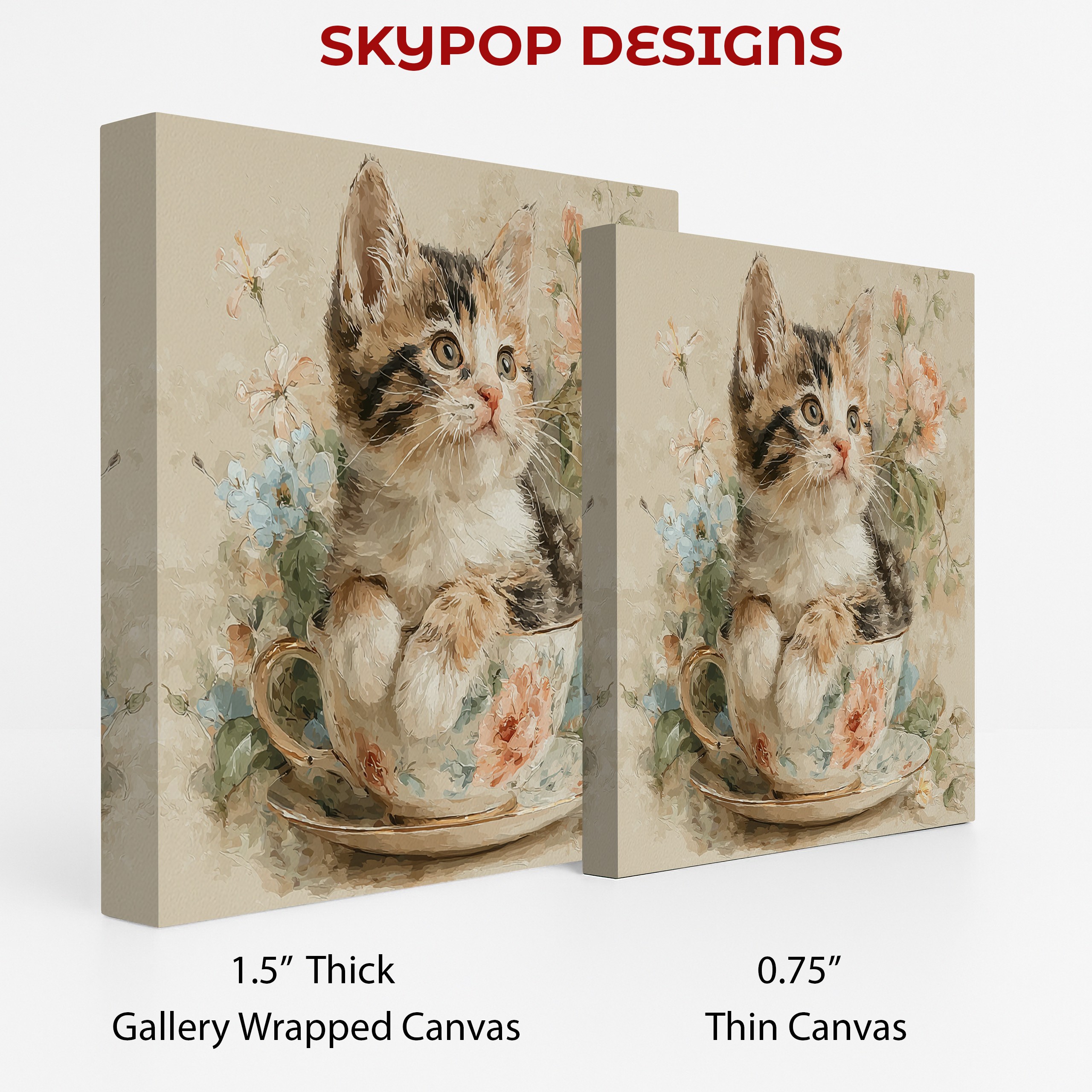 2.jpg Kitten in Teacup Art