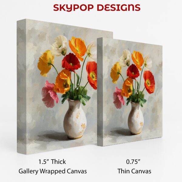 Vibrant Poppy Bouquet Art
