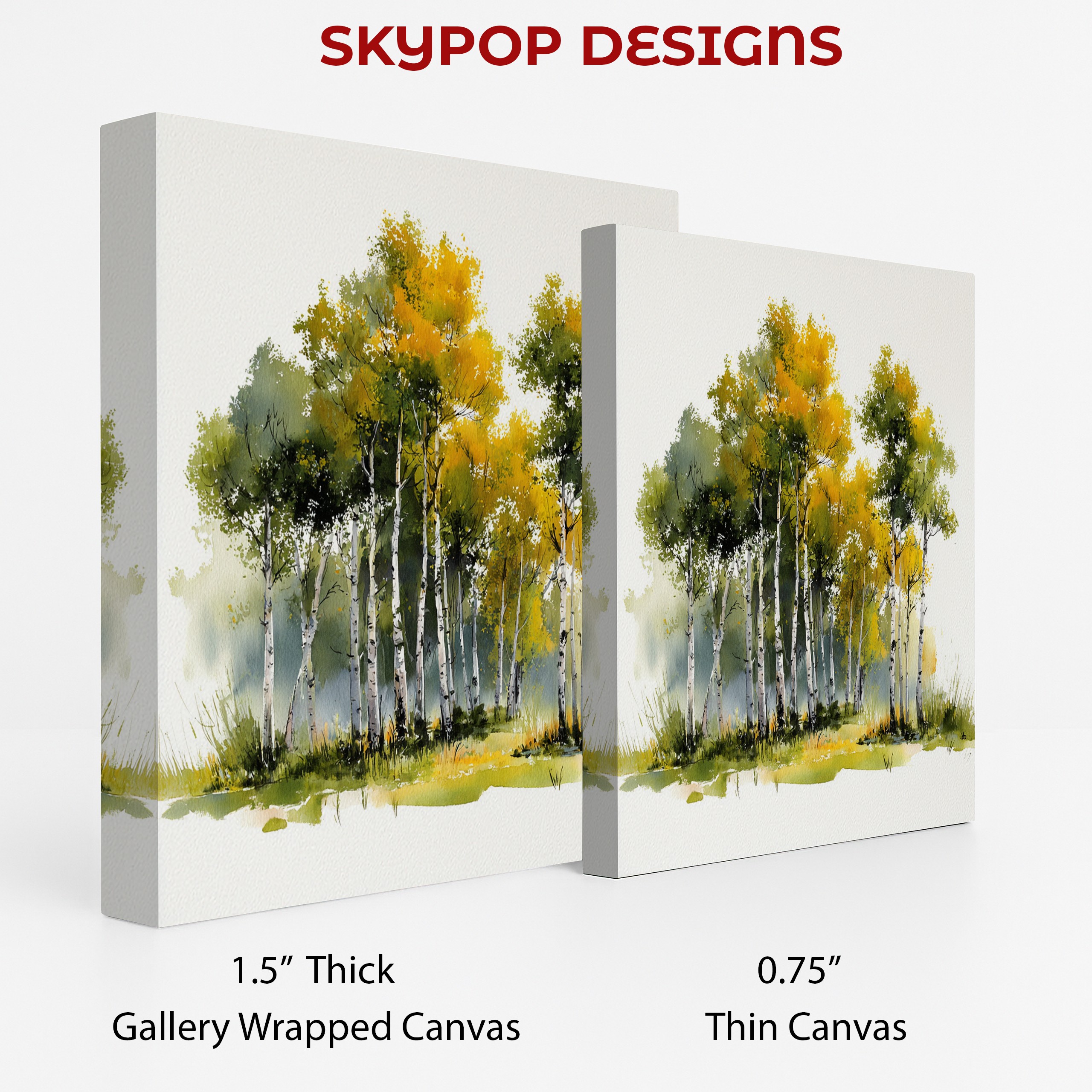 2.jpg Birch Forest Art