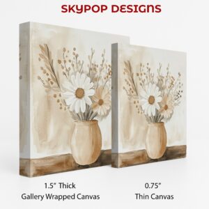 Rustic Daisy Bouquet Art