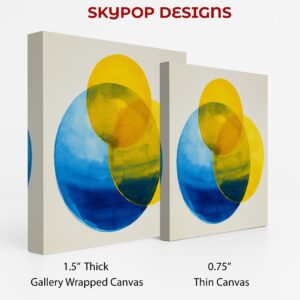 Vibrant Circles Abstract Art