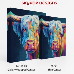 Highland Cow Art