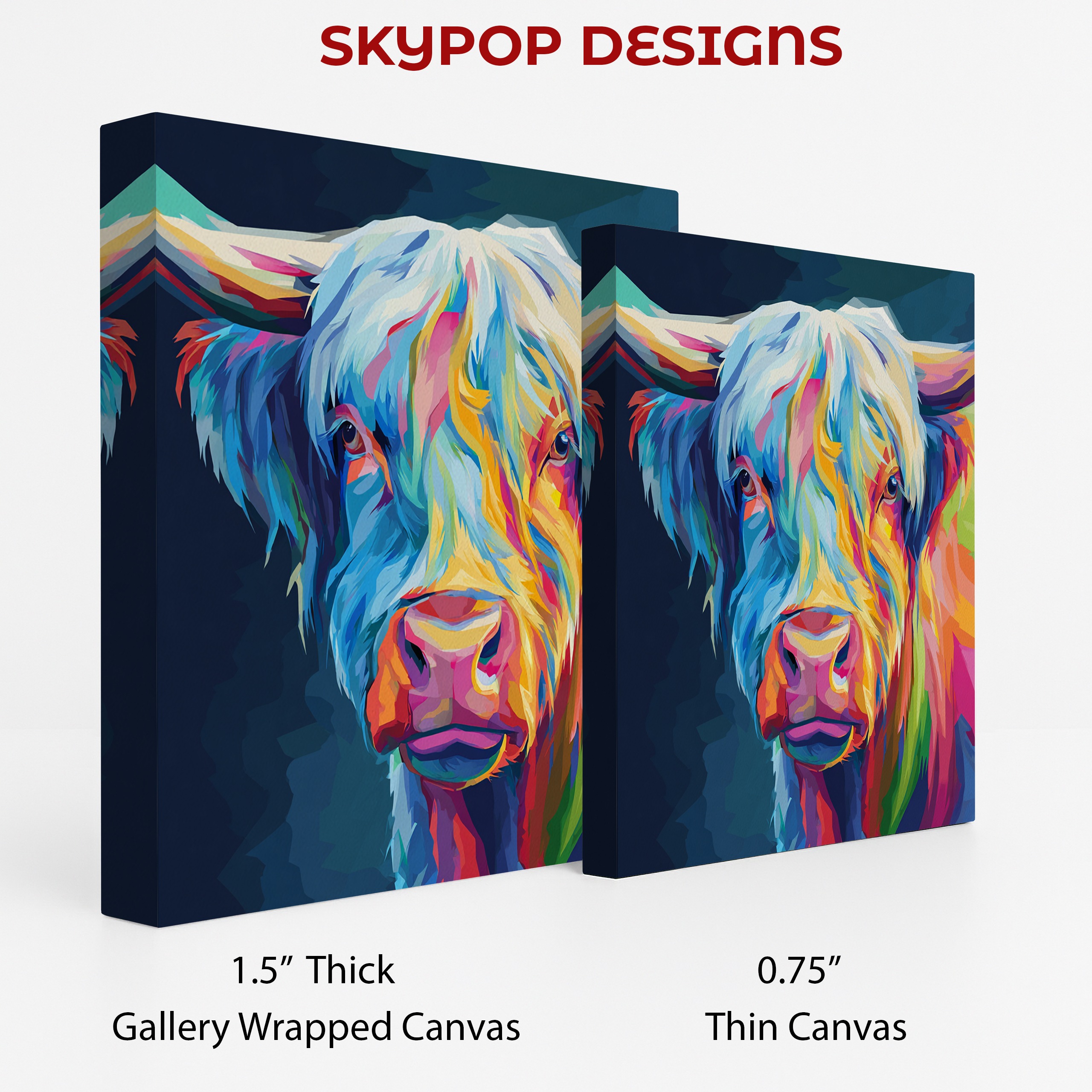 2.jpg Highland Cow Art