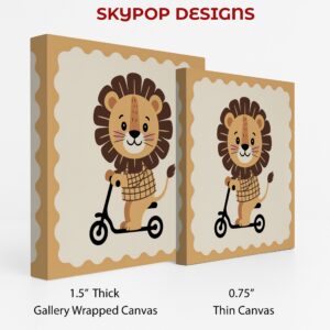 Lion Scooter Art